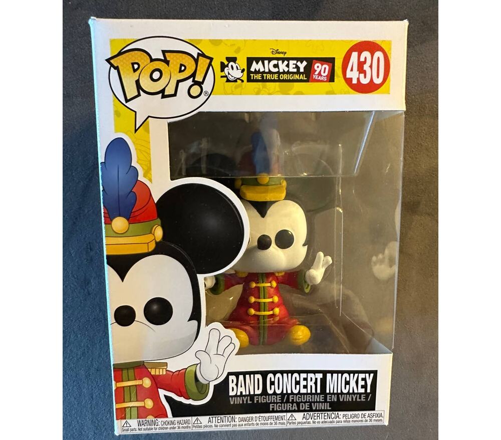 Disney Band Concert Mickey Funko Pop Doll #430